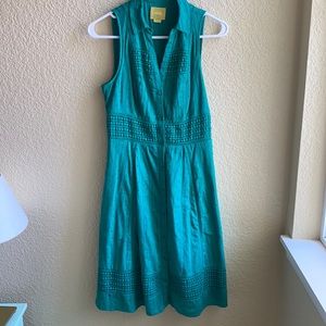 Anthropologie Maeve sleeveless shirt dress